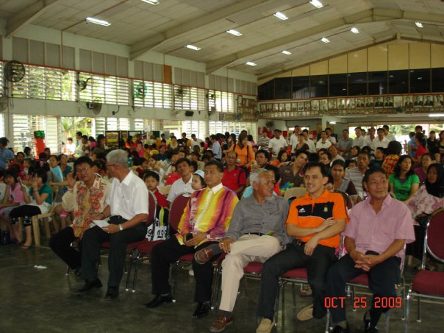 Sebahagian hadirin karnival rumahku mesra alam pada 25-10-2009 di Sekolah Pai Teik Nibong Tebal